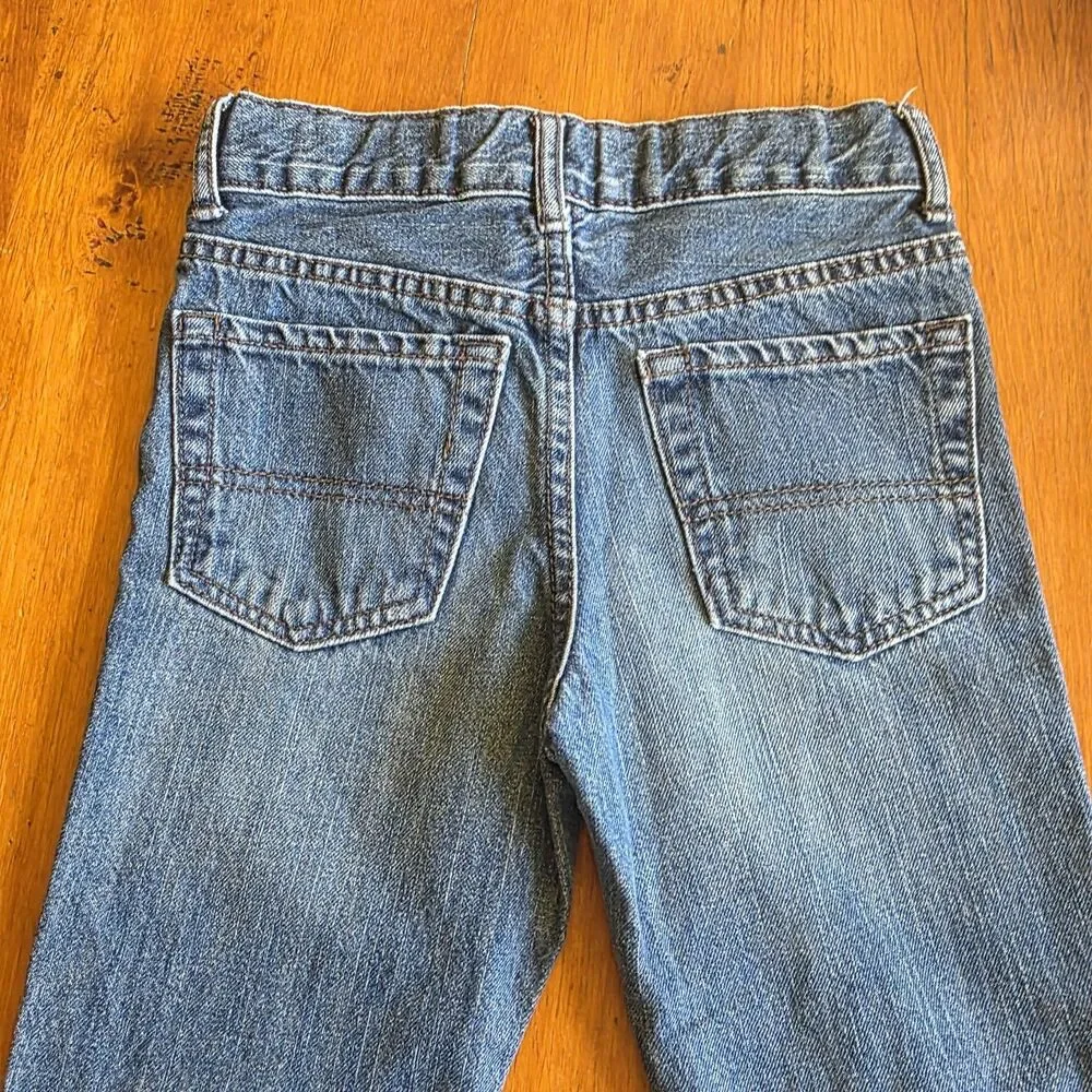 The Children's Place Boys Jeans Size 6 Straight Leg Blue Denim